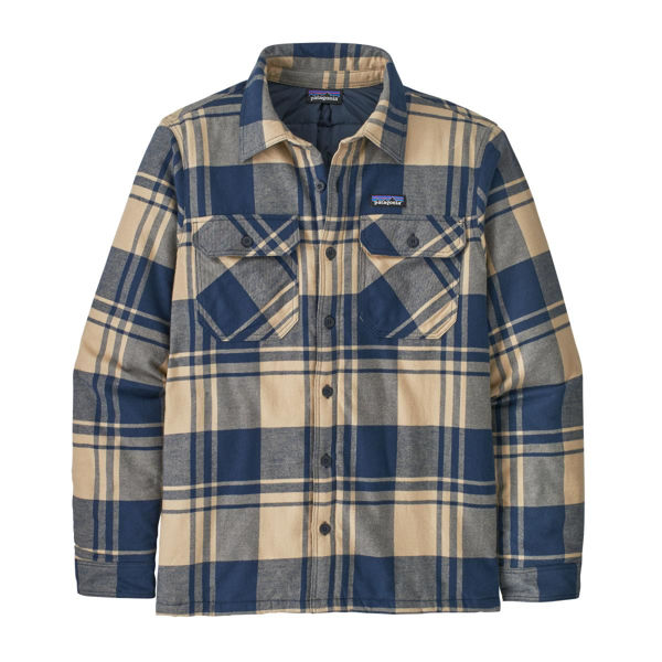 Patagonia  M´S Insulated Organic Cotton Mw Fjord Flannel Shir S