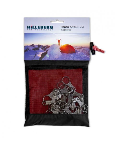 Hilleberg Reperasjonskit Red Label Rød