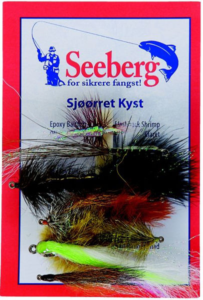 Seeberg  Sjøørret Kyst Assortiment 8 fluer