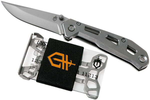 Gerber Airlift Silver + Wallet Silver